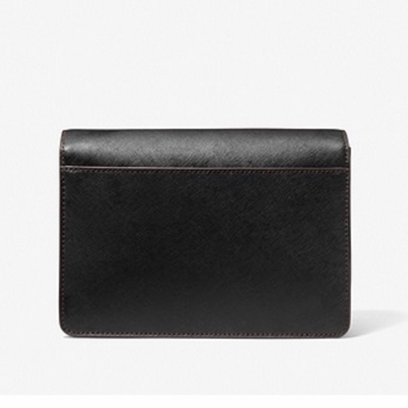 MICHAEL KORS Large Black Crossbody Bag - Saffiano Leather - Picture 4 of 6